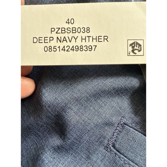 NWT Pro Tour Golf Shorts Motionplay 360 Comfort Stretch Tech Shorts Sz 40 Navy - Picture 6 of 7